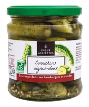 Cornichons aigres-doux BIO 100/110 10l - 5,6kg